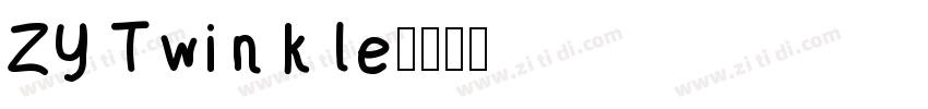ZY Twinkle字体转换